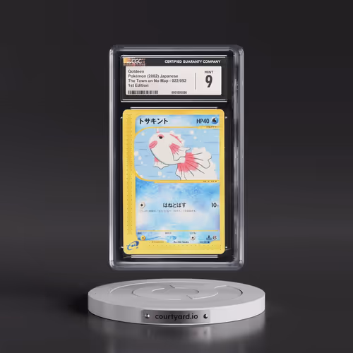 2002 The Town on No Map #022/092 Goldeen - 1st Edition (CGC 9 MINT)
