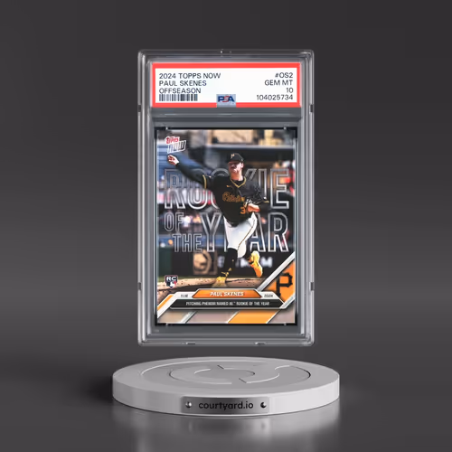 2024 Topps Now Offseason #OS2 Paul Skenes (PSA 10 GEM MINT)