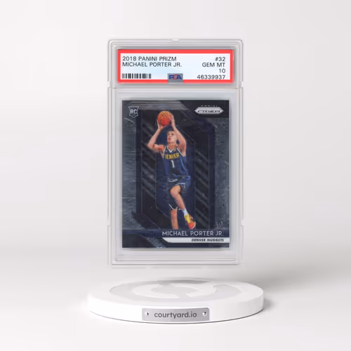 2018 Panini Prizm #32 Michael Porter Jr. (PSA 10 GEM MINT)
