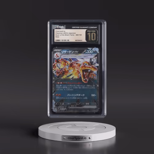 2023 Ruler of the Black Flame #066/108 Charizard ex - Holo (CGC 10 PRISTINE)