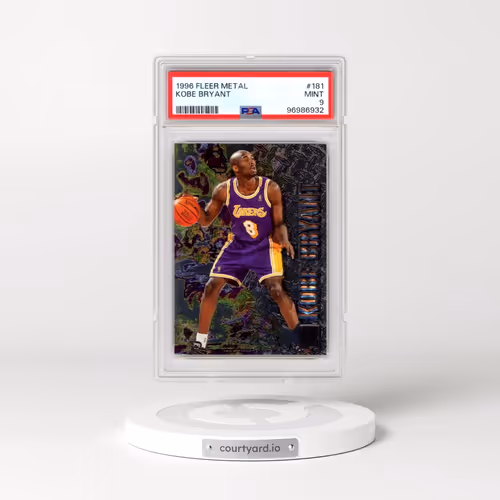 1996 Metal #181 Kobe Bryant (PSA 9 MINT)