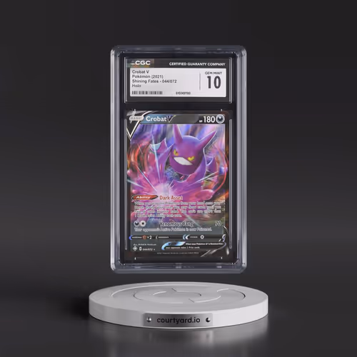 2021 Shining Fates #044/072 Crobat V - Holo (CGC 10 GEM MINT)