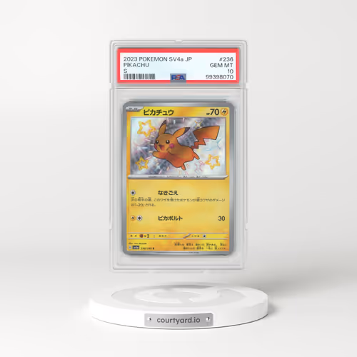 2023 Pokémon Sv4a-Shiny Treasure EX #236 Pikachu - S (PSA 10 GEM MINT)