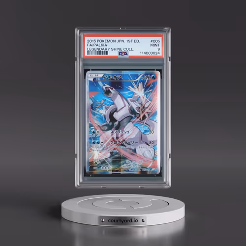 2015 Pokémon Legendary Shine Collection #005 Palkia - 1st Edition Full Art (PSA 9 MINT)