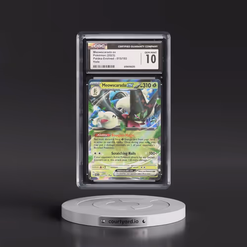 2023 Paldea Evolved - PAL EN #015/193 Meowscarada ex - Holo (CGC 10 GEM MINT)