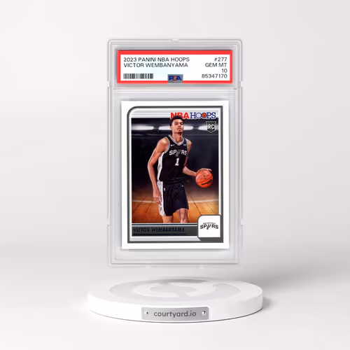 2023 Panini NBA Hoops #277 Victor Wembanyama (PSA 10 GEM MINT)