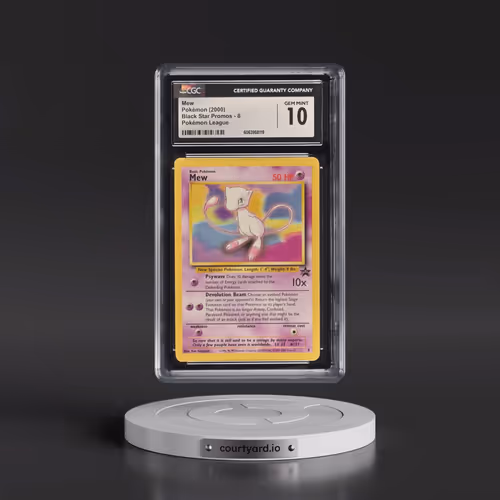 1999 Black Star Promos #8 Mew - Pokémon League (CGC 10 GEM MINT)