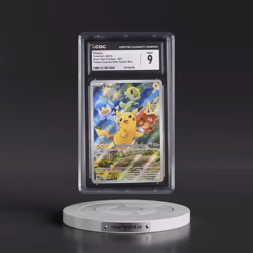 2023 Black Star Promos - Scarlet & Violet SVPEN #027 Pikachu - Paldea Evolved Elite Trainer Box (Hol