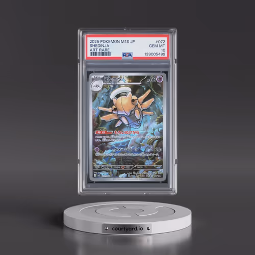 2025 Pokémon M1s-Mega Symphonia #072 Shedinja - Art Rare (PSA 10 GEM MINT)