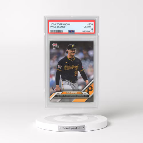 2024 Topps Now #770 Paul Skenes (PSA 10 GEM MINT)