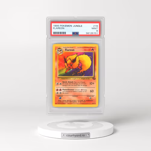 1999 Pokémon Jungle #19 Flareon (PSA 9 MINT)