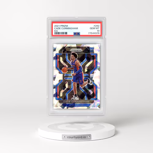 2021 Panini Prizm #282 Cade Cunningham - Ice (PSA 10 GEM MINT)