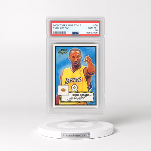 2005 Topps 1952 Style #50 Kobe Bryant (PSA 10 GEM MINT)