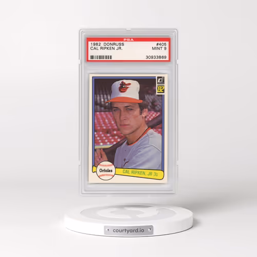 1982 Donruss #405 Cal Ripken Jr. (PSA 9 MINT)