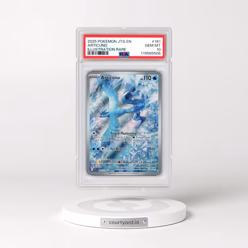 2025 Pokémon Jtg EN-Journey Together #161 Articuno - Illustration Rare (PSA 10 GEM MINT)