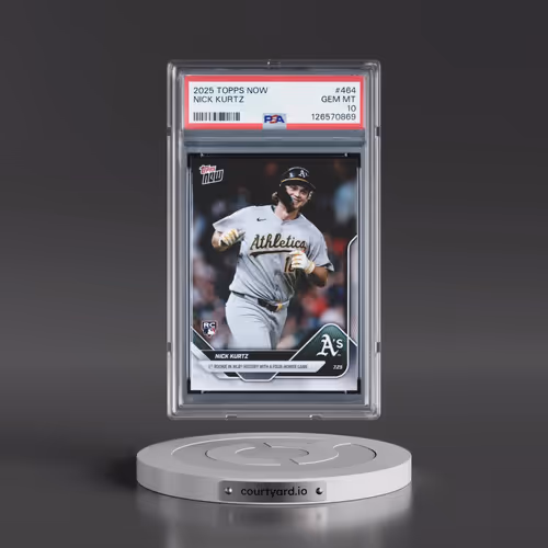 2025 Topps Now #464 Nick Kurtz (PSA 10 GEM MINT)