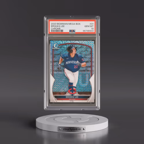 2023 Bowman Mega Box Chrome #31 Brooks Lee (PSA 10 GEM MINT)