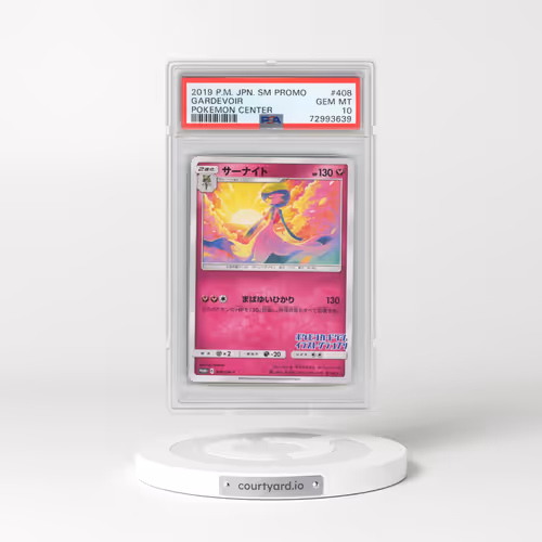 2019 Pokémon SM Promo #408 Gardevoir - Pokemon Center (PSA 10 GEM MINT)
