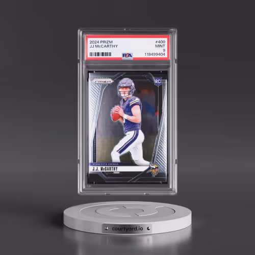2024 Panini Prizm #400 JJ McCarthy (PSA 9 MINT)