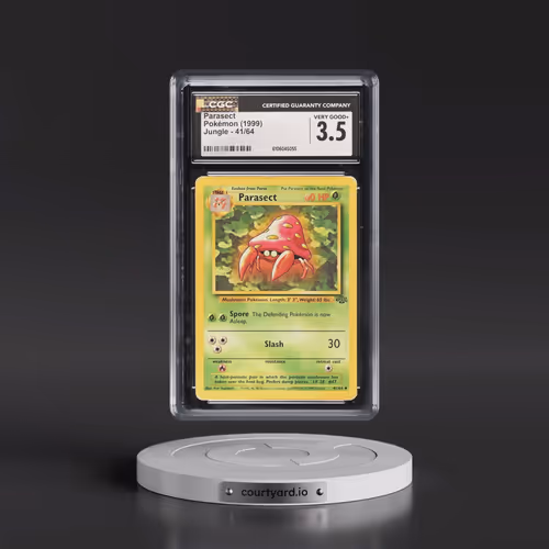 1999 Jungle #41/64 Parasect (CGC 3.5 VG+)