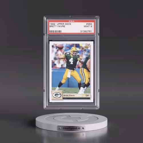 1992 Upper Deck #484 Brett Favre (PSA 9 MINT)