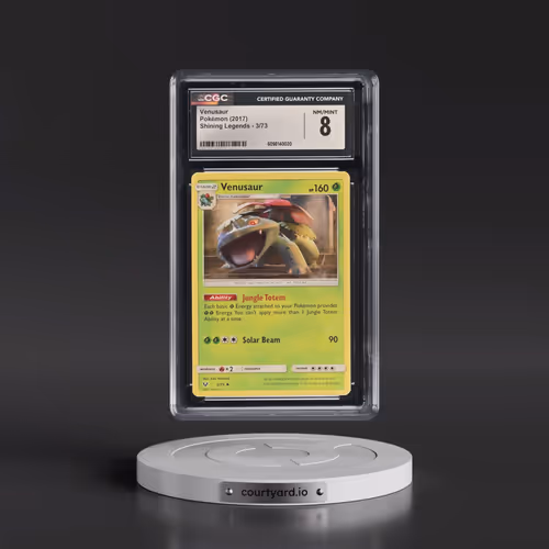 2017 Shining Legends #3/73 Venusaur (CGC 8 NM-MT)