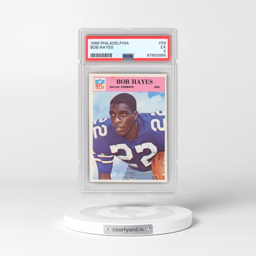 1966 Philadelphia #58 Bob Hayes (PSA 5 EX)