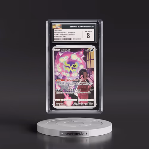 2021 Dark Phantasma #076/071 Spiritomb - Character Rare Holo (CGC 8 NM-MT)
