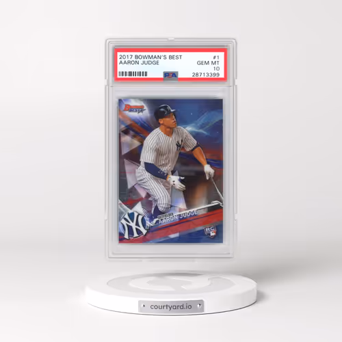 2017 Bowman's Best #1 Aaron Judge (PSA 10 GEM MINT)