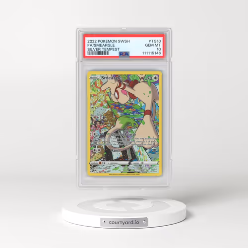 2022 Pokémon Sword & Shield Silver Tempest #TG10 Smeargle - Full Art (PSA 10 GEM MINT)