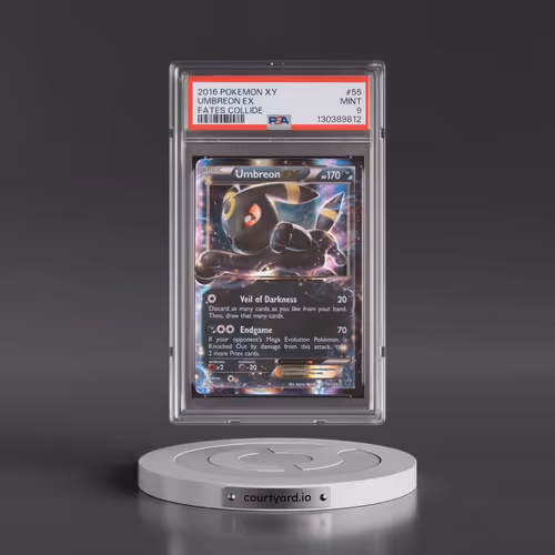 2016 Pokémon XY Fates Collide #55 Umbreon EX - Holo (PSA 9 MINT)