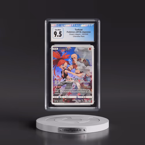 2019 Dream League #050/049 Torkoal - Character Rare Holo (CGC 10 GEM MINT)