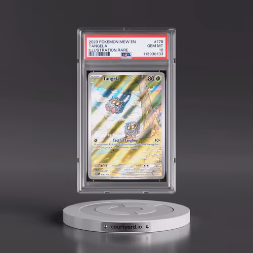 2023 Pokémon Mew EN-151 #178 Tangela - Illustration Rare (PSA 10 GEM MINT)