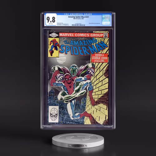Amazing Spider-Man #231 CGC 9.8 White Pages (Marvel Comics, 8/82)