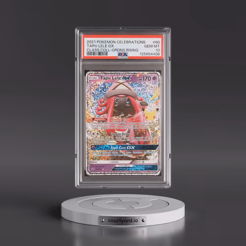 2021 Pokémon Celebrations Classic Collection #60 Tapu Lele GX - Holo (PSA 10 GEM MINT)