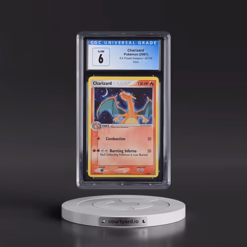 2007 EX Power Keepers #6/108 Charizard - Holo (CGC 6 EX-NM)