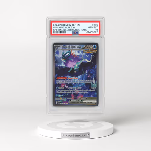 2024 Pokémon Tef EN-Temporal Forces #205 Walking Wake EX - Holo Special Illustration Rare (PSA 10 GE