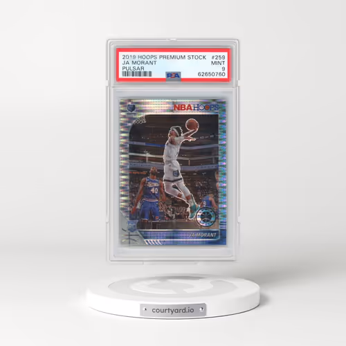 2019 Panini Hoops Premium Stock #259 Ja Morant - Pulsar (PSA 9 MINT)