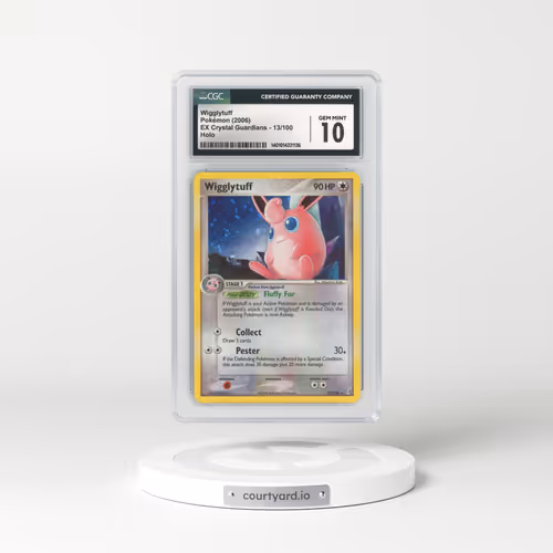 2006 EX Crystal Guardians #13 Wigglytuff - Holo (CGC 10 GEM MINT)