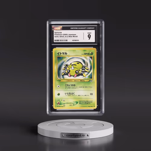 2000 Gold, Silver, to a New World #167 Spinarak (CGC 9 MINT)