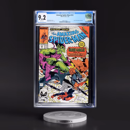 Amazing Spider-Man #312 CGC 9.2 White Pages (Marvel Comics, 2/89) - Universal