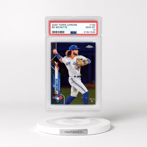 2020 Topps Chrome #150 Bo Bichette (PSA 10 GEM MINT)