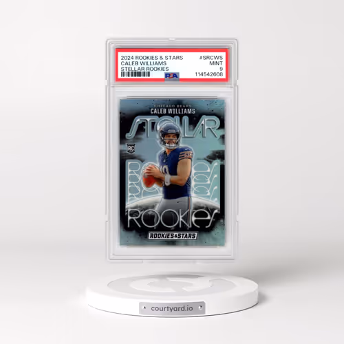 2024 Panini Rookies & Stars Stellar Rookies #SRCWS Caleb Williams (PSA 9 MINT)