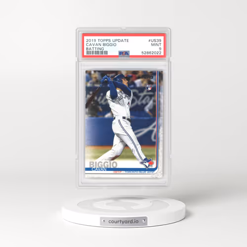 2019 Topps Update #US39 Cavan Biggio - Batting (PSA 9 MINT)