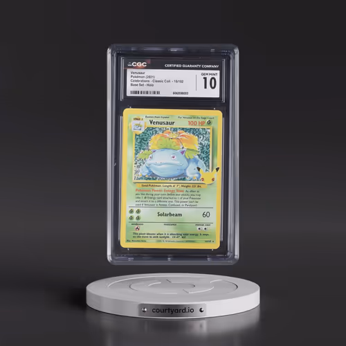 2021 Celebrations - Classic Collection #15/102 Venusaur - Base Set Holo (CGC 10 GEM MINT)