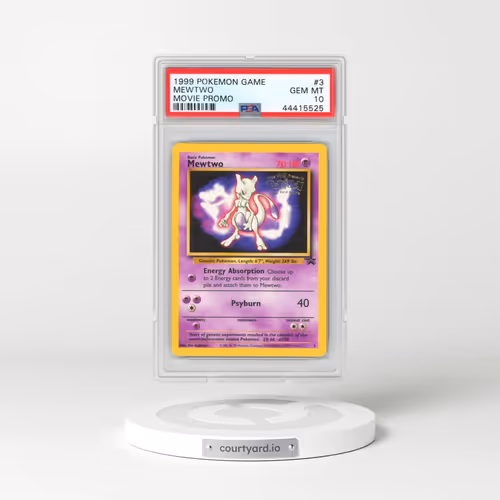 1999 Pokémon Game Movie #3 Mewtwo - Movie Promo (PSA 10 GEM MINT)