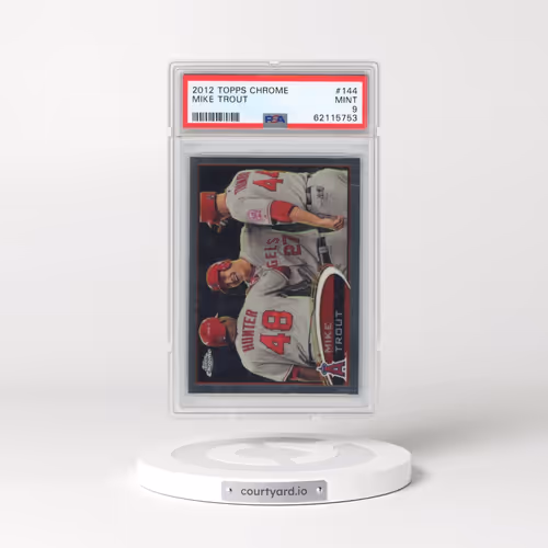 2012 Topps Chrome #144 Mike Trout (PSA 9 MINT)