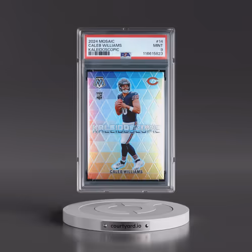 2024 Panini Mosaic Kaleidoscopic #14 Caleb Williams (PSA 9 MINT)