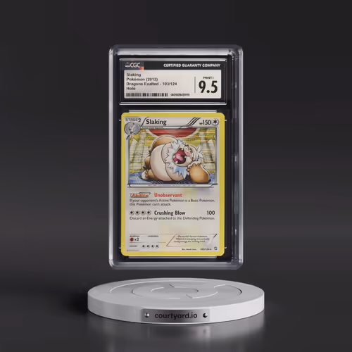 2012 Dragons Exalted #103/124 Slaking - Holo (CGC 9.5 MINT+)