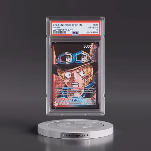2023 One Piece OP05-Awakening of the New Era #001 Sabo - Alternate Art (PSA 10 GEM MINT)